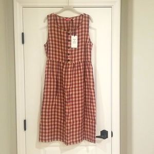NWT Pyne & Smith No.24 Dress in Tilling Check